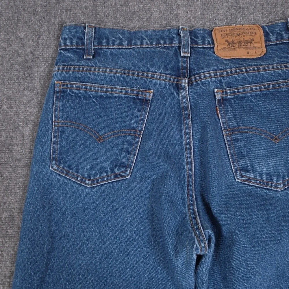 VTG Levis 517 Orange Tab Jeans Mens 31x30* Medium Wash Straight Leg Classic Fit